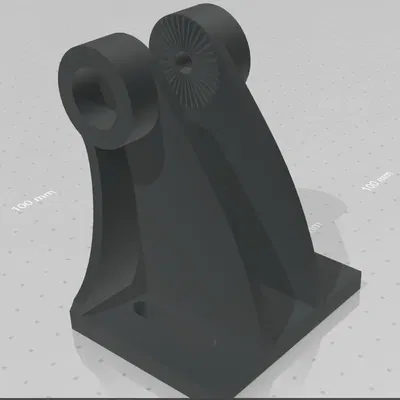 Lowrance/Simrad Heckgeber Halterung