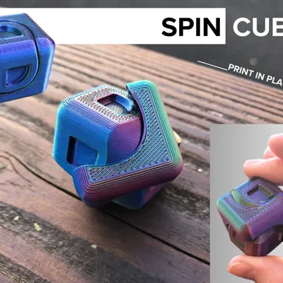 Khối Lập Phương Quay Quay (Spin Cube)