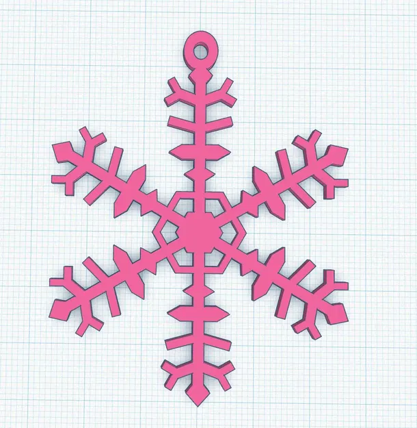 Snowflake ornament - Image 1