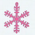 Snowflake ornament - Thumbnail 1