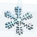 Snowflake ornament - Thumbnail 2