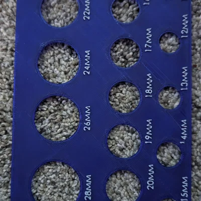 Thước Đo Đường Kính Núm Vú