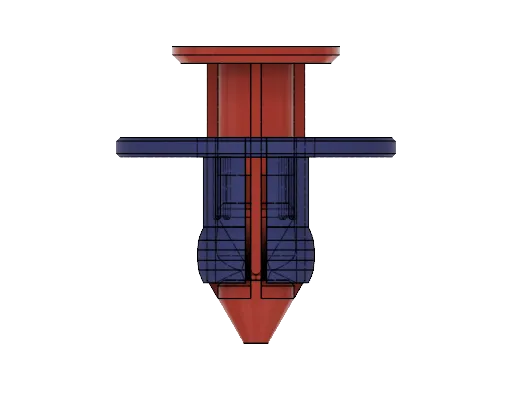 Kẹp Ghim Đẩy / Đinh Tán Kẹp / Kẹp Giữ (Nissan, Infiniti) - Image 1