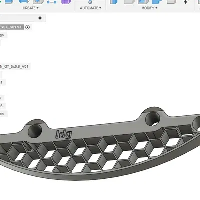 Cản xe đua RC 1/12 Awesomatix và cản LMP, GT thông dụng