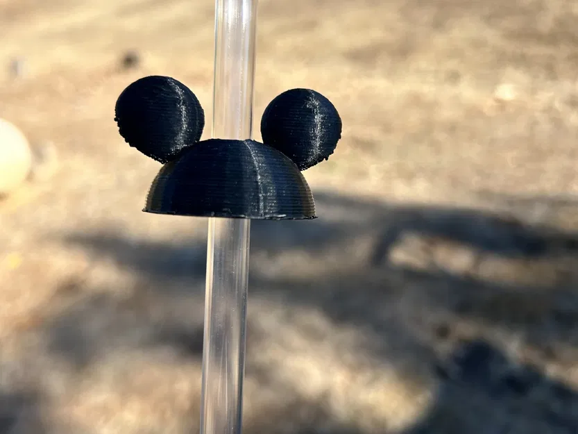 Phụ Kiện Ống Hút Chuột Mickey - Image 1