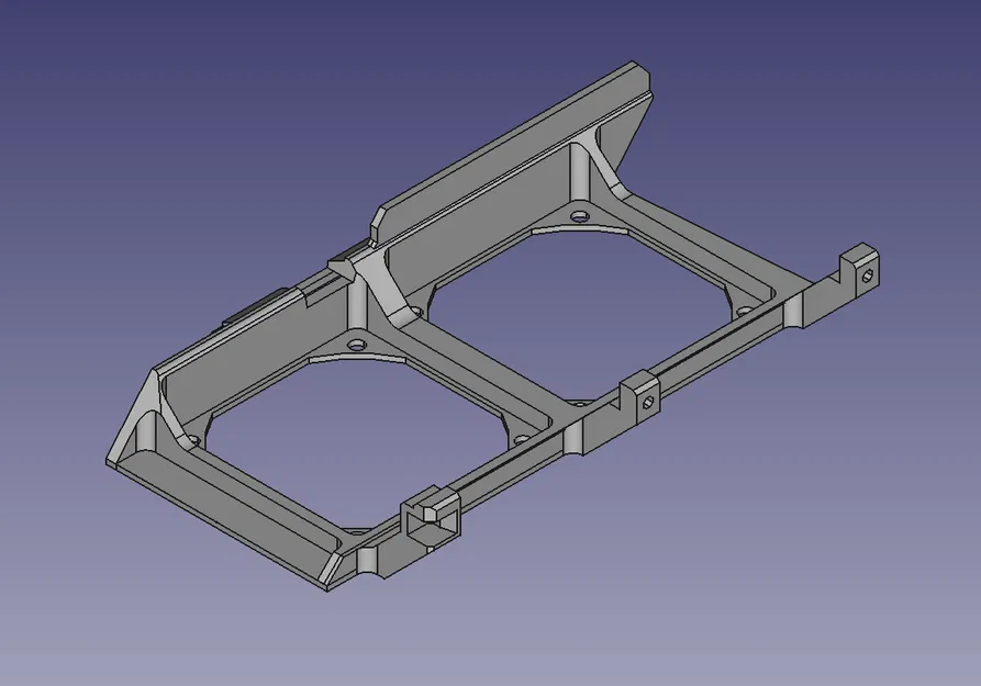 Khung quạt NCASE M1 cho quạt trên 60x25 - Image 1