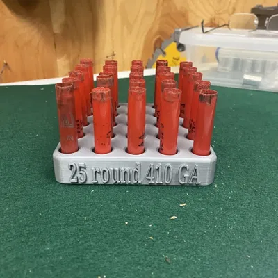 25 round 410 shotgun shell holder
