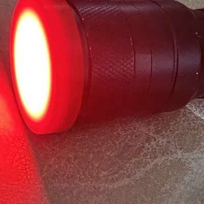 Nắp Chụp Ống Kính Đèn Pin - Tán Xạ Ánh Sáng