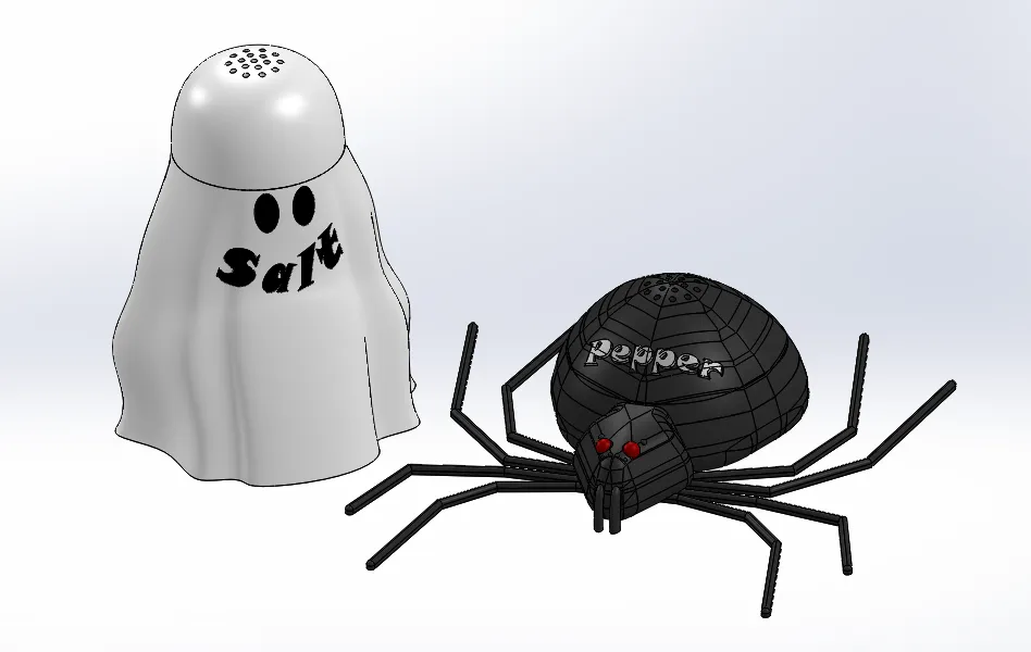 Salty Spooky and Pepper Spider - Image 1