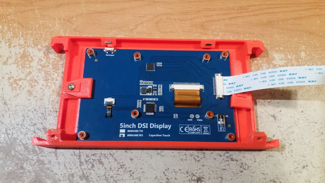 Prusabox: Mặt trước module cho màn hình cảm ứng DSI IPS 5" Aliexpress - Image 2