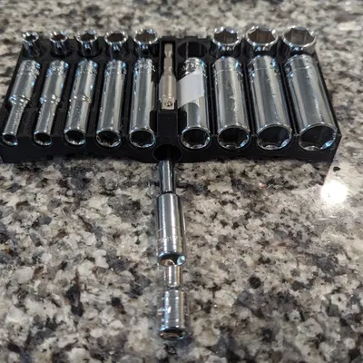 Khay Tuýp DeWalt ToughCase Tuỳ Chỉnh (Drive 1/4")