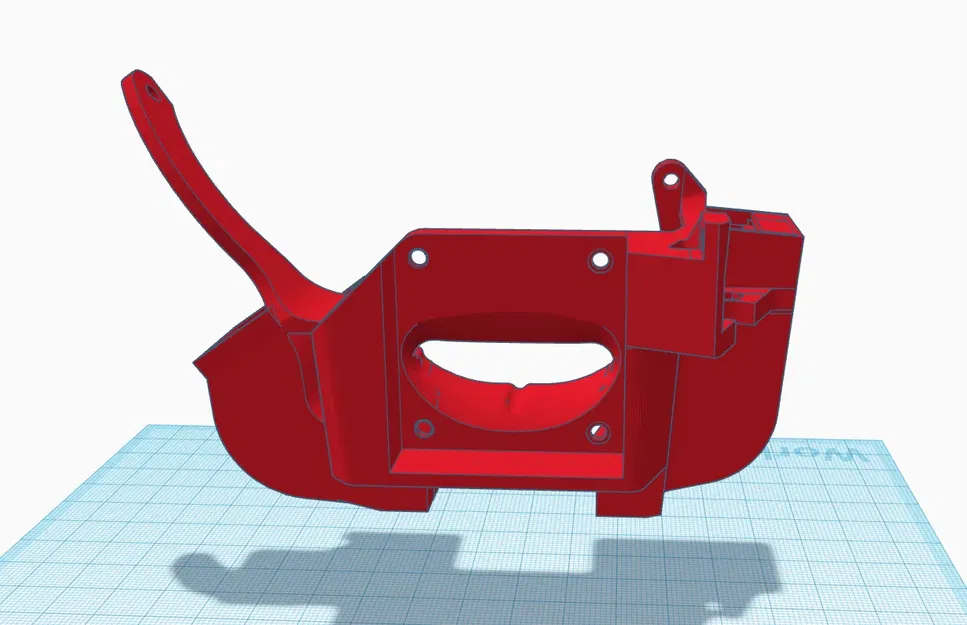 Ender 6 Microswiss NG Dual 5015 - Bộ phận Che Quạt - Image 2