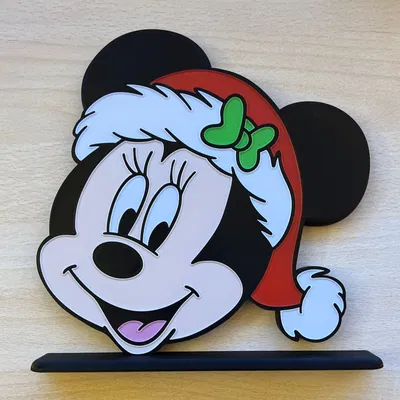 Móc treo cửa sổ Minnie Mouse Giáng Sinh