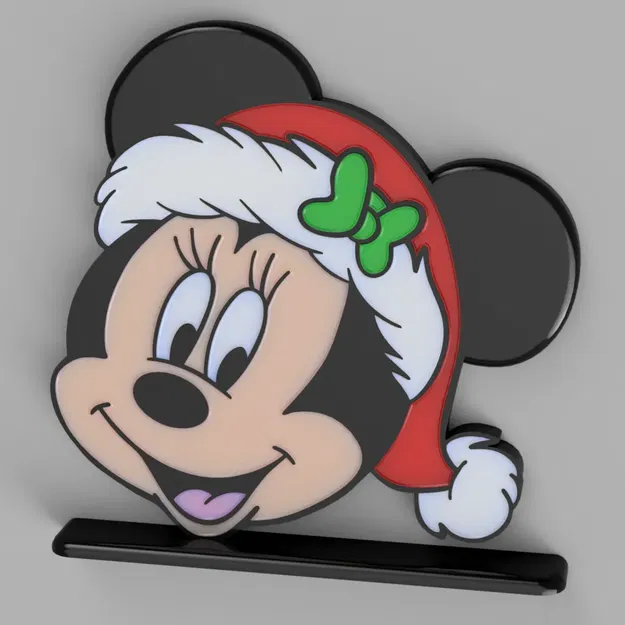 Móc treo cửa sổ Minnie Mouse Giáng Sinh - Image 4