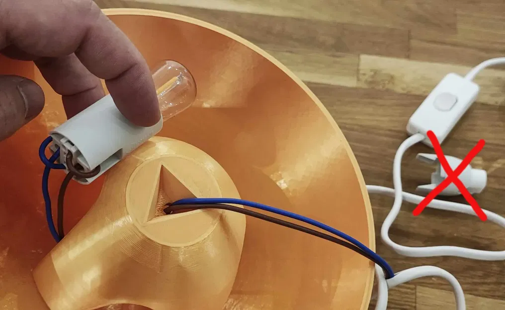 Đèn bàn kiểu Panthella - Hỗ trợ in miễn phí - Image 3