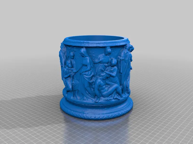 Đầu giếng La Mã với cảnh đồng quê - Image 2