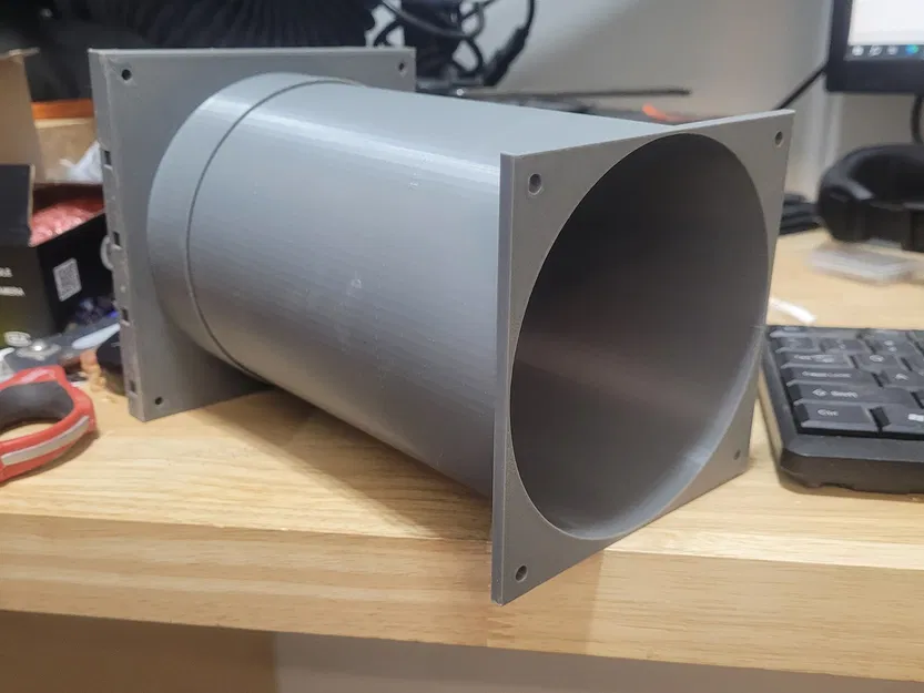 Ống thông gió quạt 120mm xuyên tường - Image 3