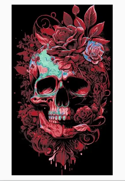 Mô hình "Skull & Roses" Đổi Màu Không Cần AMS/MMU - Image 1