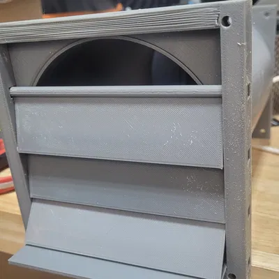 Ống thông gió quạt 120mm xuyên tường