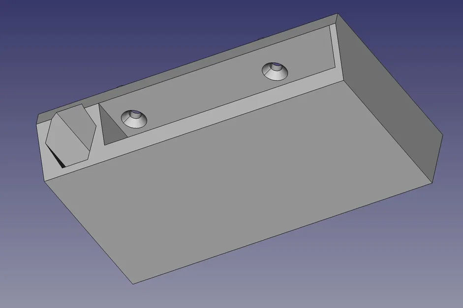 Kẹp Skadis cho Dụng cụ Doa lỗ Ruthex (SkadisTNut, FreeCAD) - Image 2