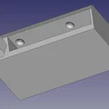 Kẹp Skadis cho Dụng cụ Doa lỗ Ruthex (SkadisTNut, FreeCAD) - Thumbnail 2