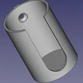 Giá Đỡ Keo Dán Skadis Dạng Tham Số (SkadisTNut, FreeCAD) - Thumbnail 4
