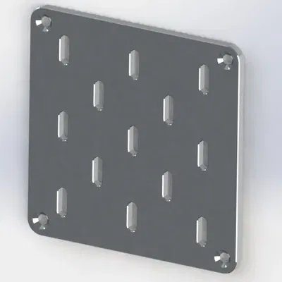 Bảng treo tường IKEA Skadis phiên bản nhỏ - Dễ in