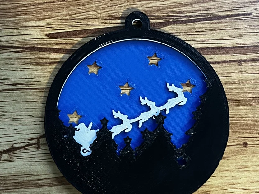 Móc Treo Trang Trí Hình Bóng Ông Già Noel - Image 1