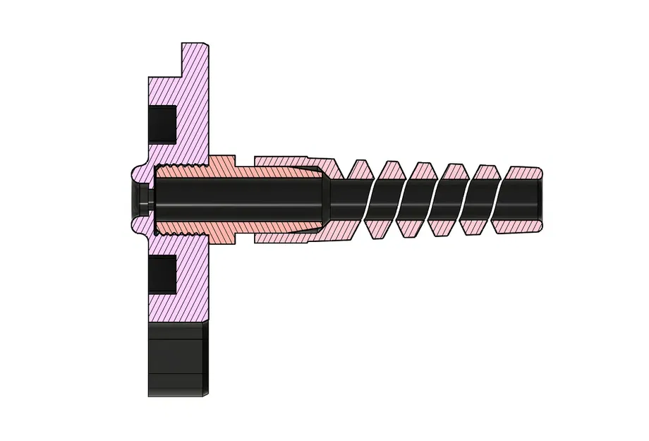 Voron 2.4 Nắp Ống Xả Umbilical - Image 4