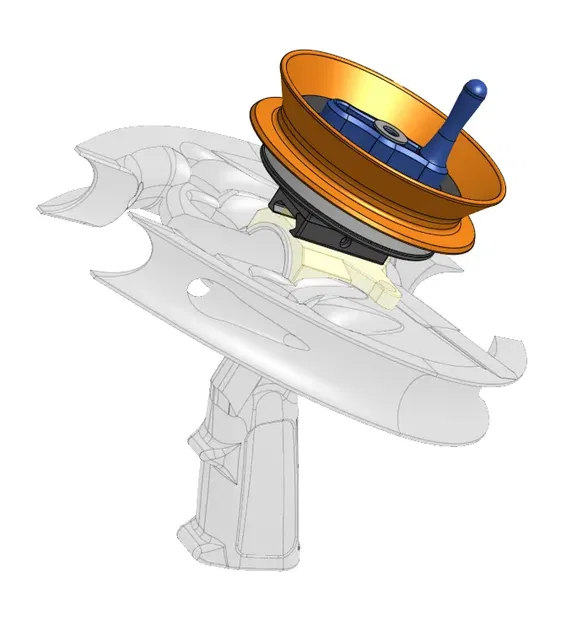 Bow/Hand Fishing Reel Attachment - Image 1