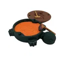 Desktop Zen Garden Sandbox Turtle - Thumbnail 1