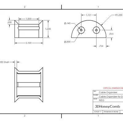 Cable Organizer (Wrap Around)