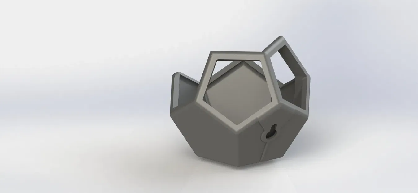 Chậu Treo Tường Hình Ngũ Giác - Image 4