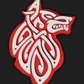 A wolf keychain. - Thumbnail 1