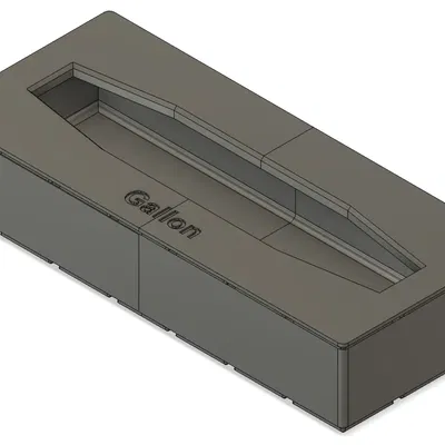 Hộp Gridfinity Cho Túi Ziploc Cỡ Gallon