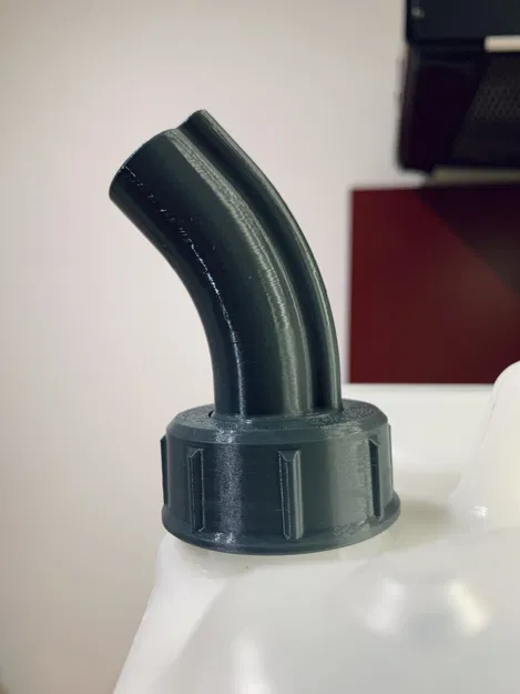 DIN45 canister cap with hole - Image 2