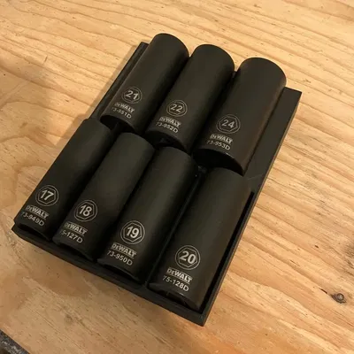 Hộp Đựng Tuýp 7 Cái Chuẩn Gridfinity