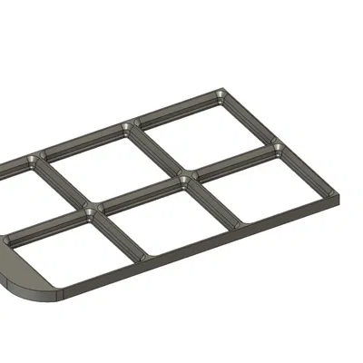 Khay Lưới 2x6 cho Khay IKEA Skadis Gốc