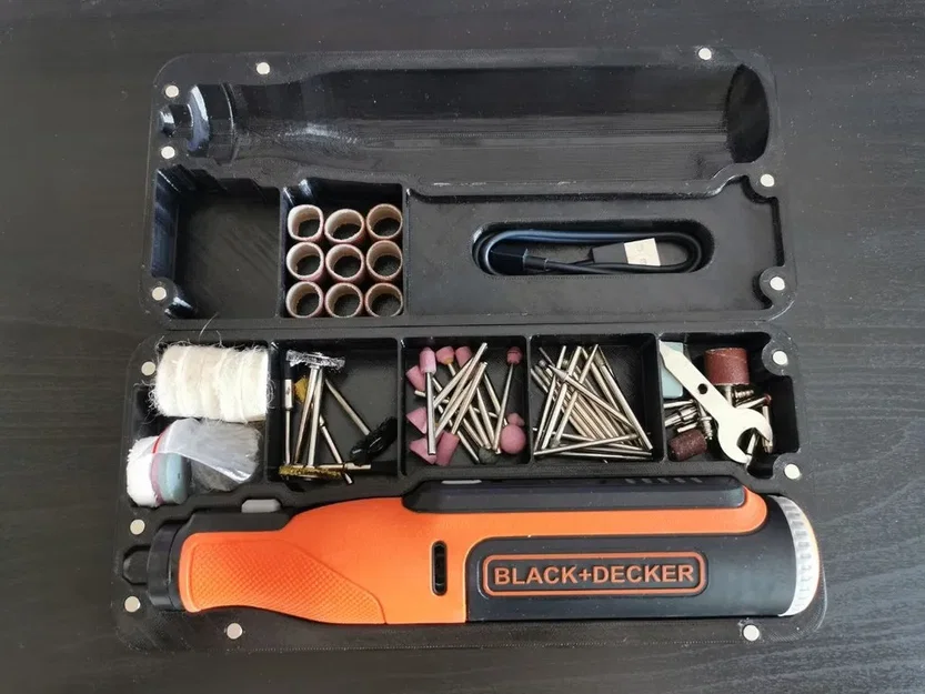 Hộp Đựng Máy Mài Khuôn Không Dây Black+Decker - Image 2