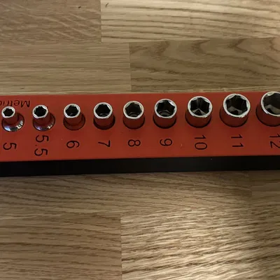 Hộp Đựng Socket Ngắn Tekton Gridfinity 5/32-9/16