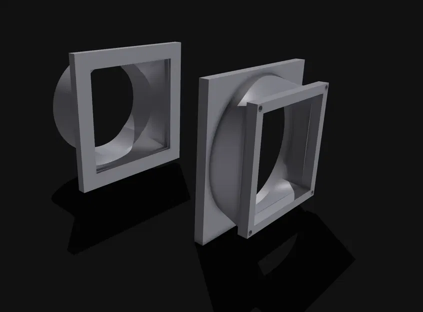 Qidi X-Plus 3 Exhaust Adapter - Image 1