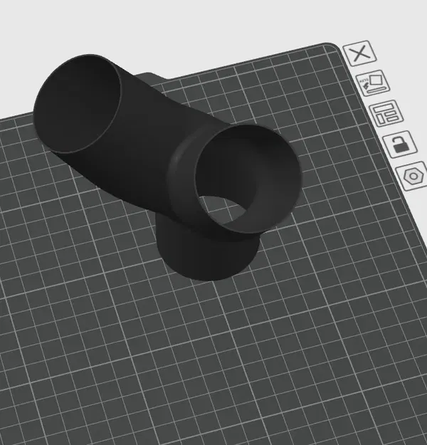 Bộ Chia Y Đầu Vào Ống 50mm Cho BOFA 3D PrintPRO 3 - Image 6