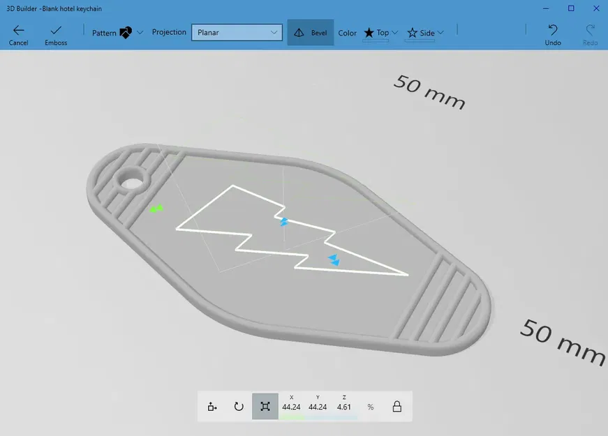 Móc khóa khách sạn trống, kiểu chìa khóa retro - Image 2