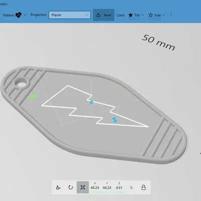 Móc khóa khách sạn trống, kiểu chìa khóa retro