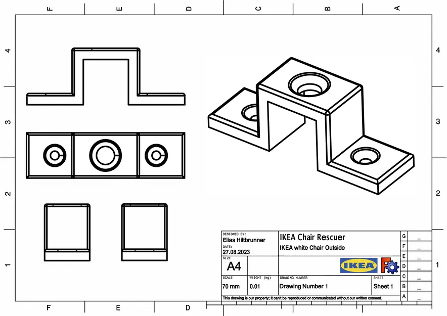Giải cứu chân ghế IKEA bằng bản in 3D - Image 2
