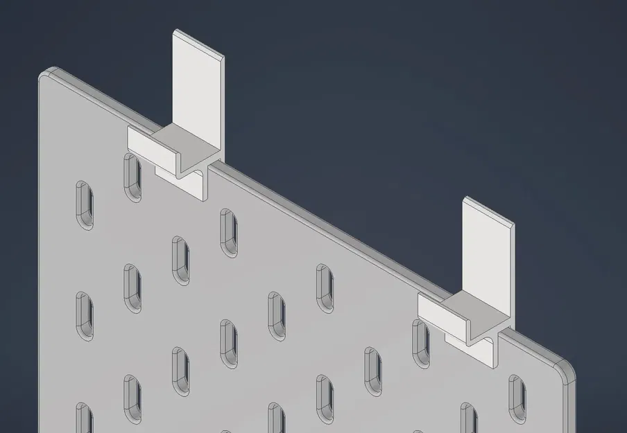 Kẹp Giữ Thước Gấp Skadis IKEA - Image 1