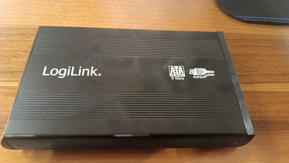 Mặt trước Hộp Ổ cứng Logilink - Image 4