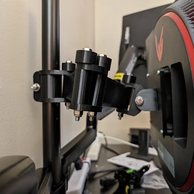 Modular 100mm VESA monitor arm