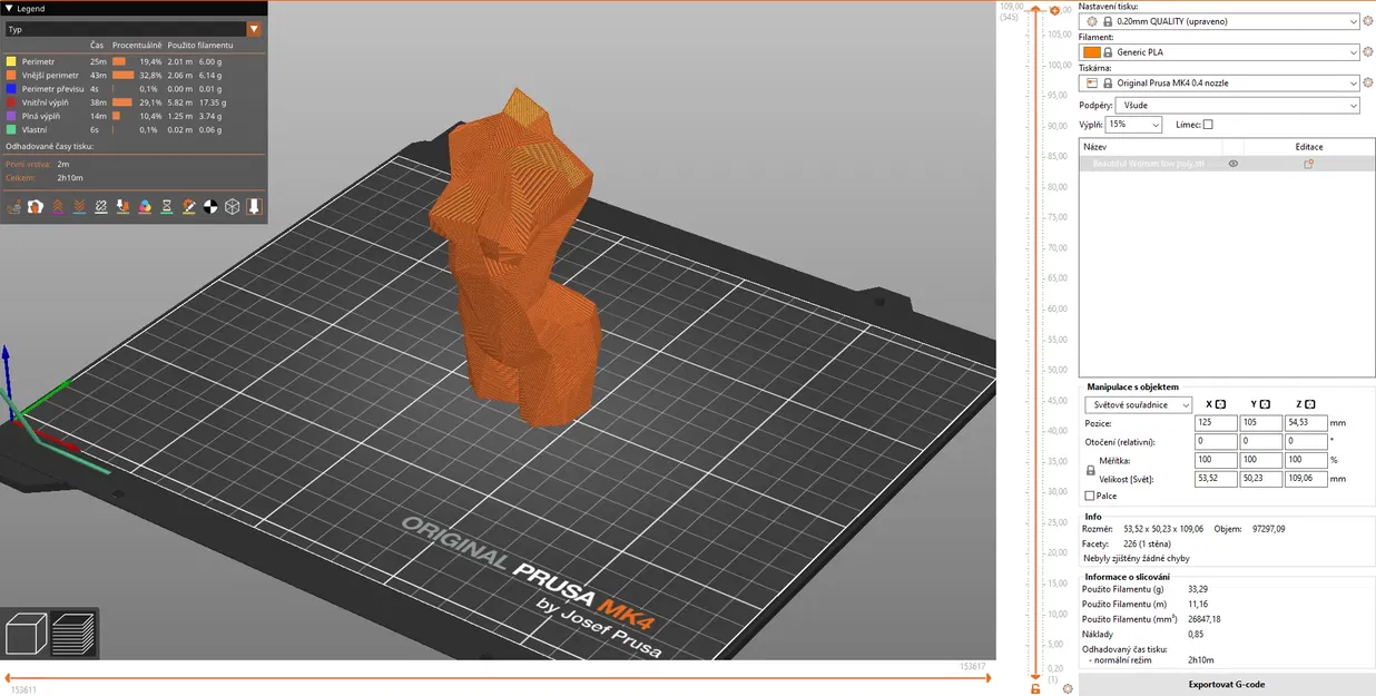 Tượng phụ nữ đẹp Low poly NSFW - Image 6