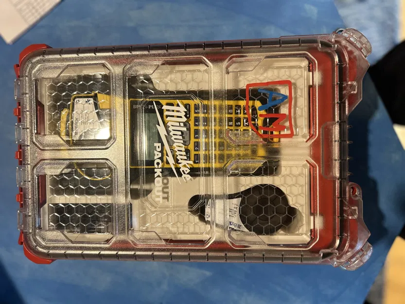 Khay Đựng Máy In Nhãn Brady Cho Hộp Milwaukee Packout - Image 2